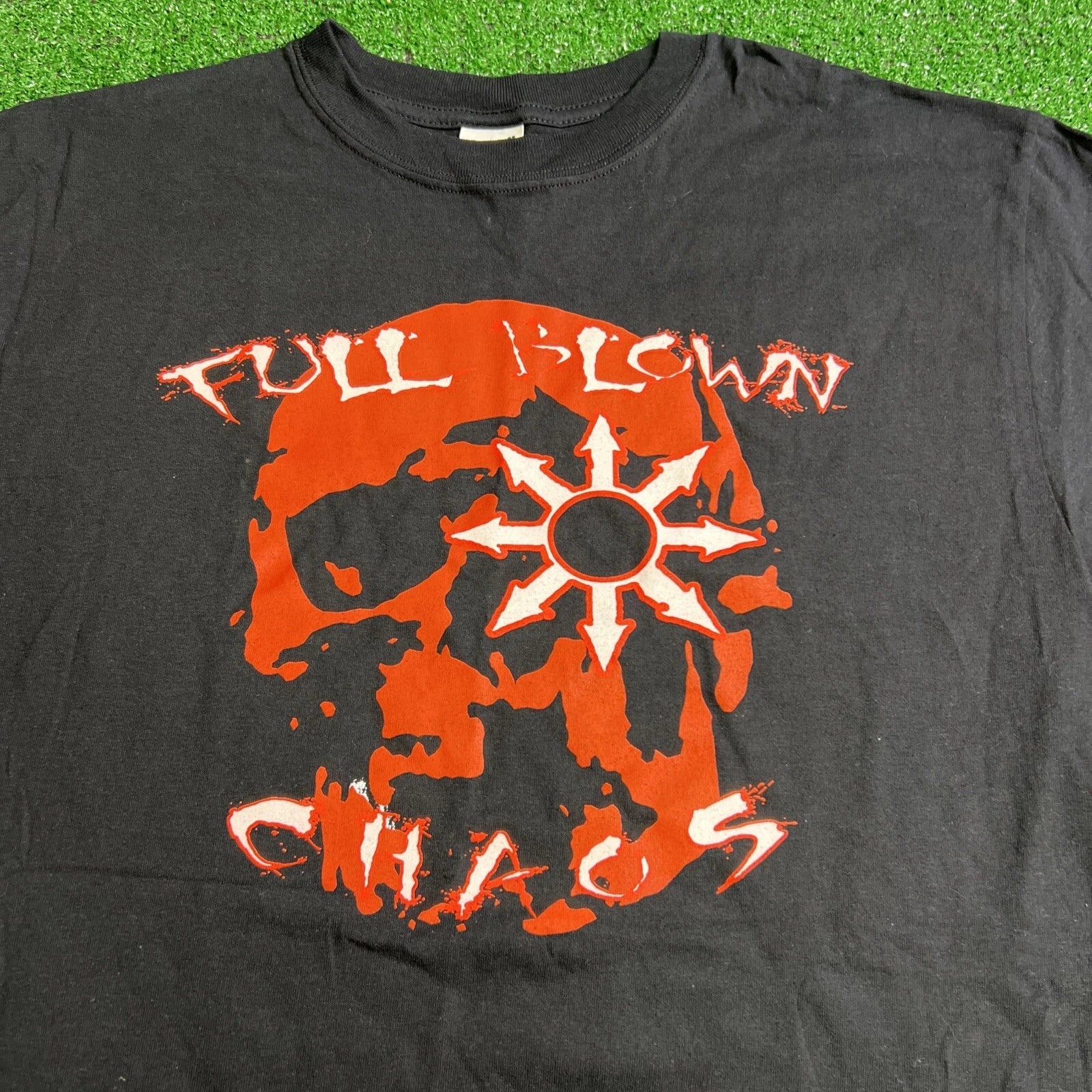 Rare Full Blown Chaos Hardcore Metal Punk Band T-Shirt Black Mens Size Large Unisex T-shirt, Sweatshirt, Hoodie, Long Sleeve Tee - T-Shirt, Sweatshirt, Hoodie