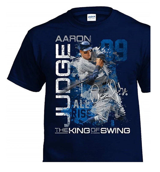 Aaron Judge #99 Homerun Baseball Custom Graphic 100% Cotton T-Shirt SM - 3X Unisex T-shirt, Sweatshirt, Hoodie, Long Sleeve Tee - T-Shirt, Sweatshirt, Hoodie