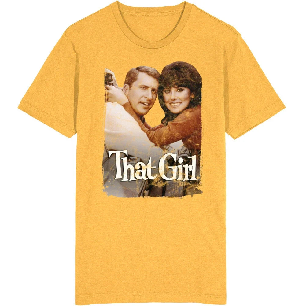 That Girl 60s Tv Series Show Worn Look Vintage Unisex T Shirt Unisex T-shirt, Sweatshirt, Hoodie, Long Sleeve Tee - T-Shirt, Sweatshirt, Hoodie