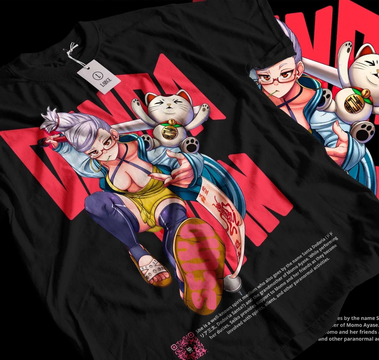 Seiko Ayase Dandadan T-Shirt Anime Cosplay Momo Okarun Exclusive Shirt best 057 Unisex T-shirt, Sweatshirt, Hoodie, Long Sleeve Tee - T-Shirt, Sweatshirt, Hoodie