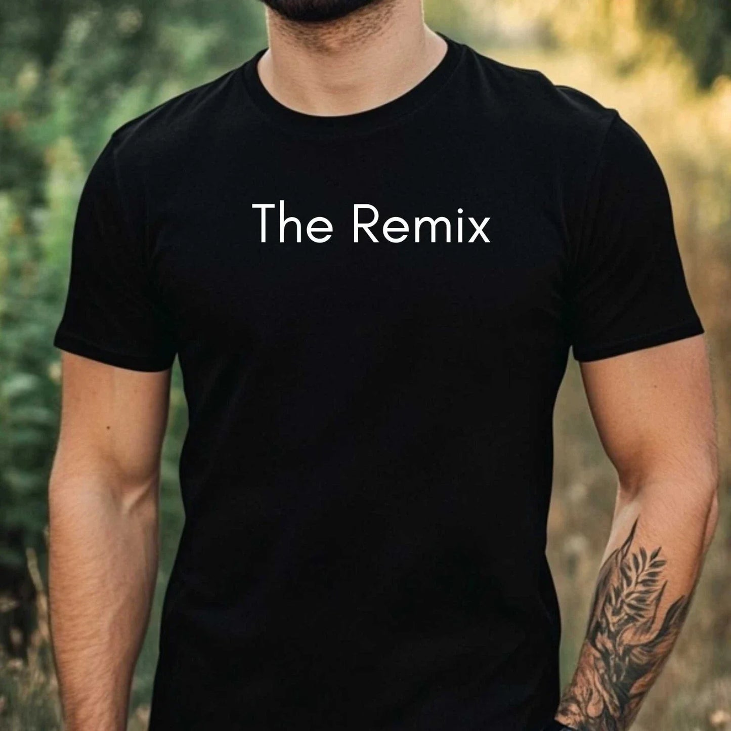 Mens The Remix Motif Cotton T-Shirt Size XS to 5XL Unisex T-shirt, Sweatshirt, Hoodie, Long Sleeve Tee - T-Shirt, Sweatshirt, Hoodie