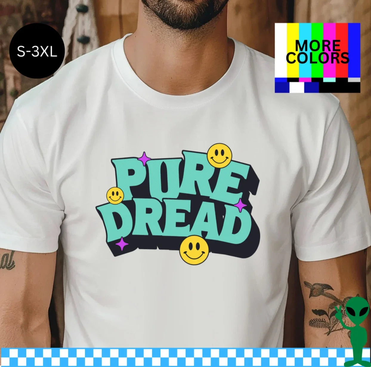 Pure Dread Shirt S-3XL Unisex Short-Sleeve Unisex T-shirt, Sweatshirt, Hoodie, Long Sleeve Tee - T-Shirt, Sweatshirt, Hoodie