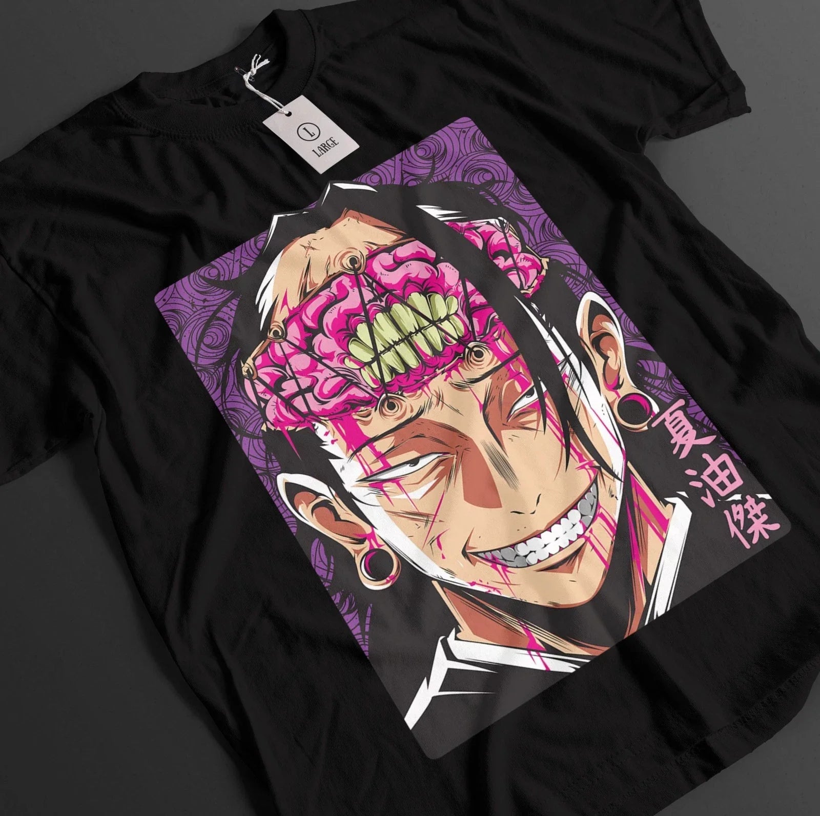 Jujutsu Kaisen Shirt Geto Suguru T-Shirt Sukuna Gojo Tshirt JJK Anime Unisex Tee Unisex T-shirt, Sweatshirt, Hoodie, Long Sleeve Tee - T-Shirt, Sweatshirt, Hoodie