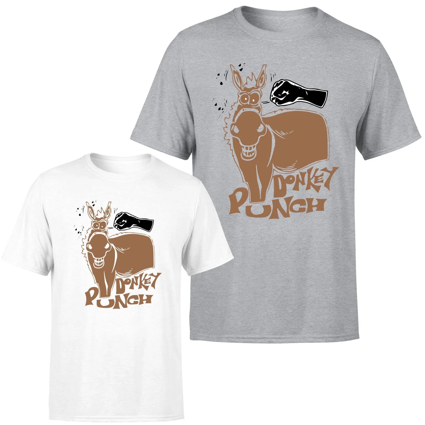Funny Donkey Punch Mens Womens T Shirt Adult Humor Donkey Fist Animal Tee Unisex T-shirt, Sweatshirt, Hoodie, Long Sleeve Tee - T-Shirt, Sweatshirt, Hoodie