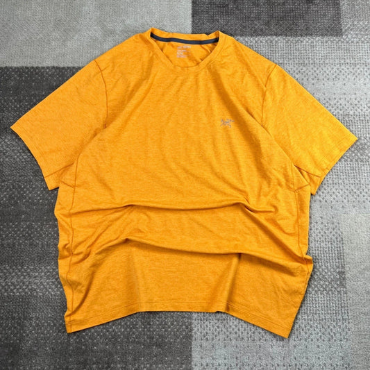 Arcteryx Cormac Crew Neck Short Sleeve Shirt Mens Size XL Orange Heather Unisex T-shirt, Sweatshirt, Hoodie, Long Sleeve Tee - T-Shirt, Sweatshirt, Hoodie
