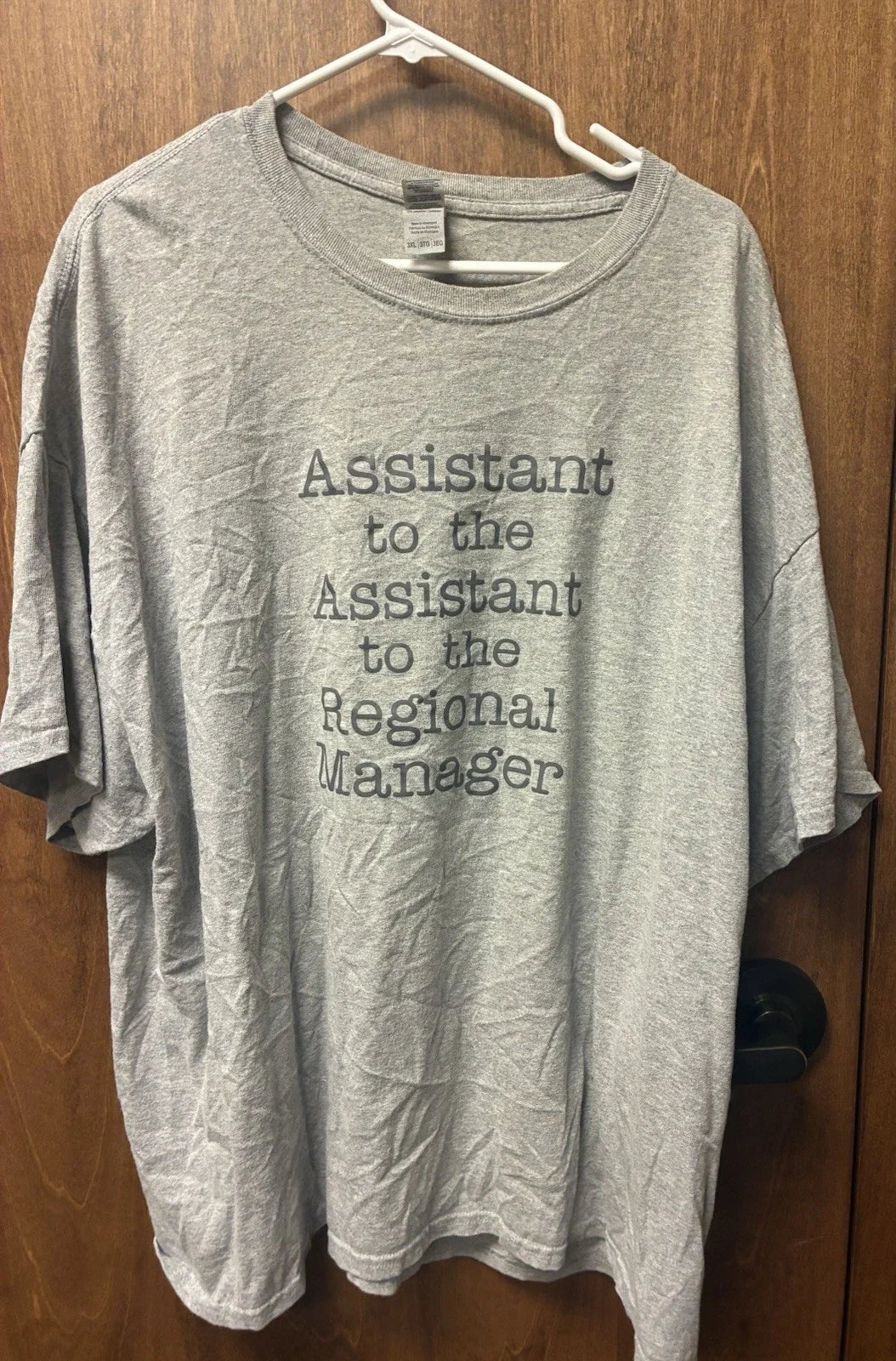 Mens The Office Gray Short Sleeve Graphic T-Shirt Men's 3XL Crew Neck Funny Unisex T-shirt, Sweatshirt, Hoodie, Long Sleeve Tee - T-Shirt, Sweatshirt, Hoodie