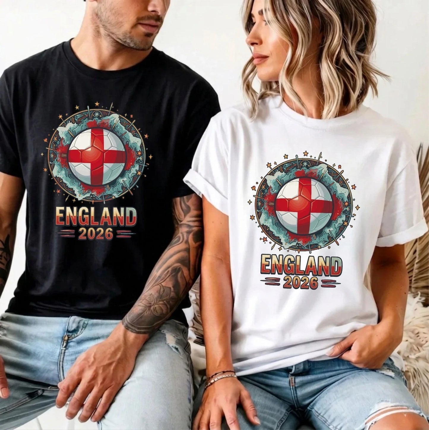 England 2026 World Cup T-Shirt - Funny Football Team - Sports Lover Gift Tee Top Unisex T-shirt, Sweatshirt, Hoodie, Long Sleeve Tee - T-Shirt, Sweatshirt, Hoodie
