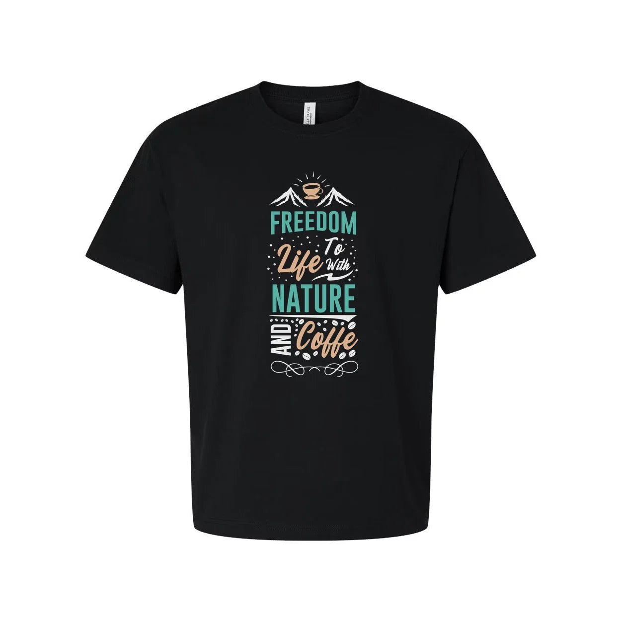 Unisex Coffee Nature Graphic Tee For Everyday Wear Unisex T-shirt, Sweatshirt, Hoodie, Long Sleeve Tee - T-Shirt, Sweatshirt, Hoodie