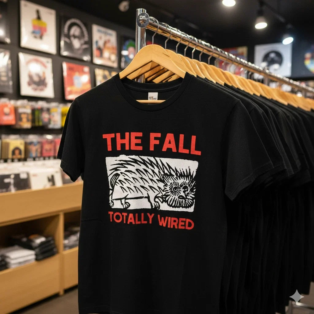 The Fall Totally Wired T-Shirt Black Post Punk Band Graphic Unisex Tee - T842 Unisex T-shirt, Sweatshirt, Hoodie, Long Sleeve Tee - T-Shirt, Sweatshirt, Hoodie
