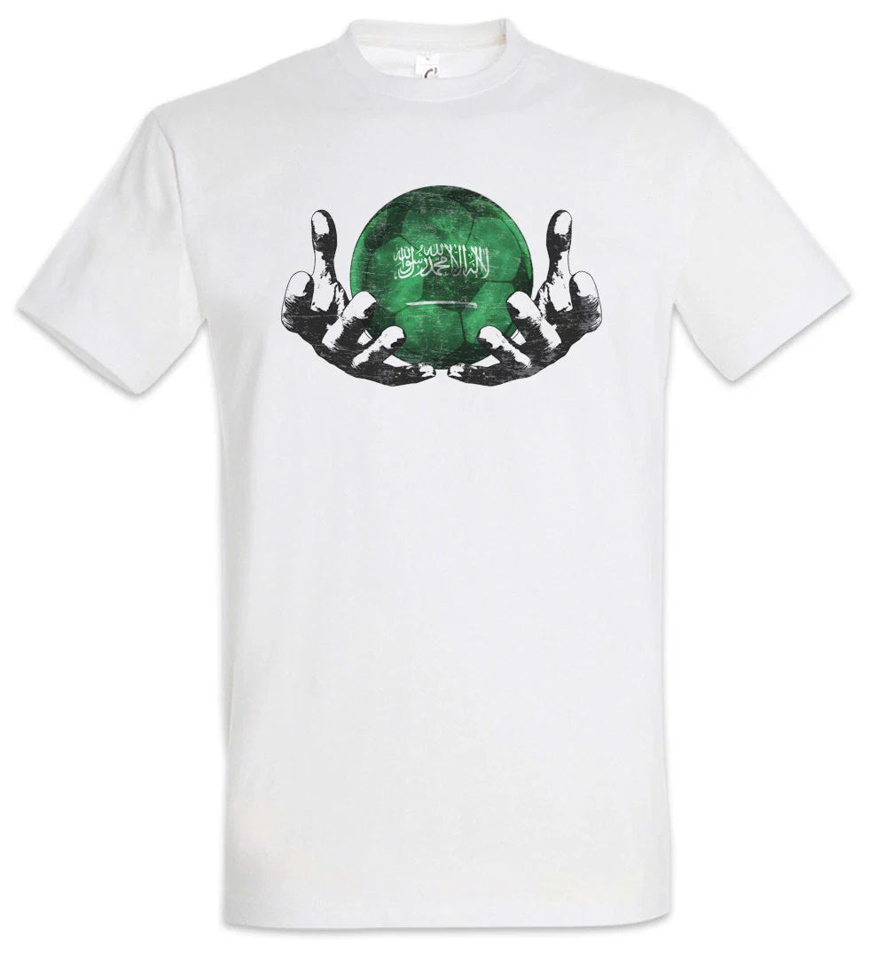 Saudi Arabia Football Magic Ball T-Shirt Soccer Flag Banner World Championship Unisex T-shirt, Sweatshirt, Hoodie, Long Sleeve Tee - T-Shirt, Sweatshirt, Hoodie