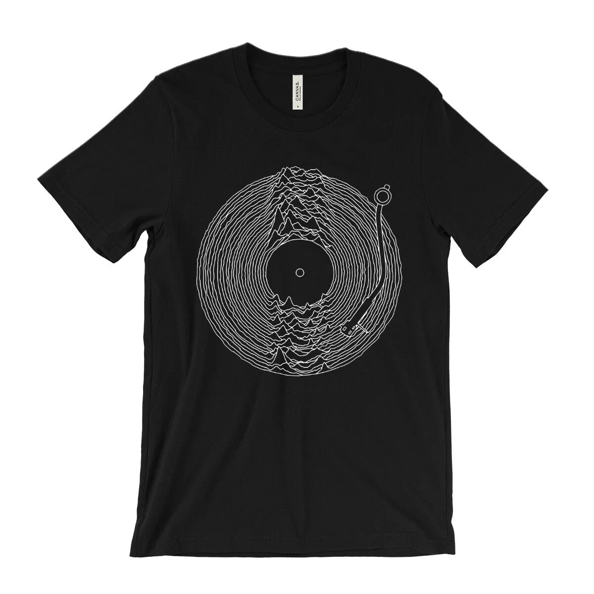 Joy Division Turntable T Shirt - 80's synth rock new wave Unknown Pleasures Unisex T-shirt, Sweatshirt, Hoodie, Long Sleeve Tee - T-Shirt, Sweatshirt, Hoodie
