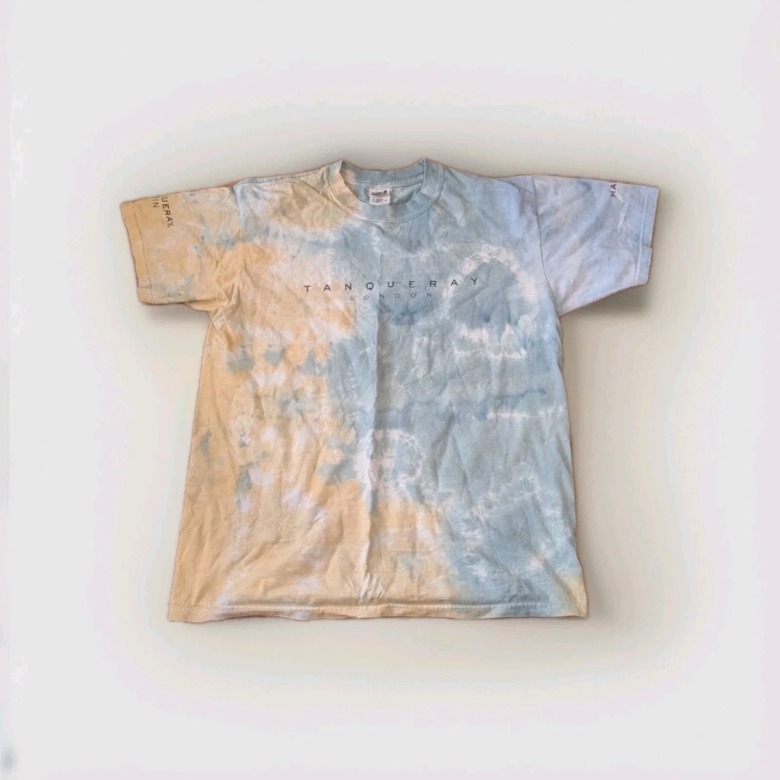 Coastal Streetwear Tie Dye Tanqueray London Gin Graphic Tee Large Unisex T-shirt, Sweatshirt, Hoodie, Long Sleeve Tee - T-Shirt, Sweatshirt, Hoodie