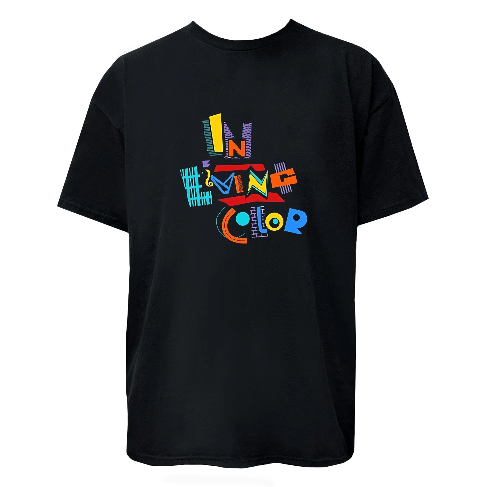 IN LIVING COLOR Colorful Graphic T-Shirt / Hoodie / Sweatshirt Unisex Women Men Unisex T-shirt, Sweatshirt, Hoodie, Long Sleeve Tee - T-Shirt, Sweatshirt, Hoodie
