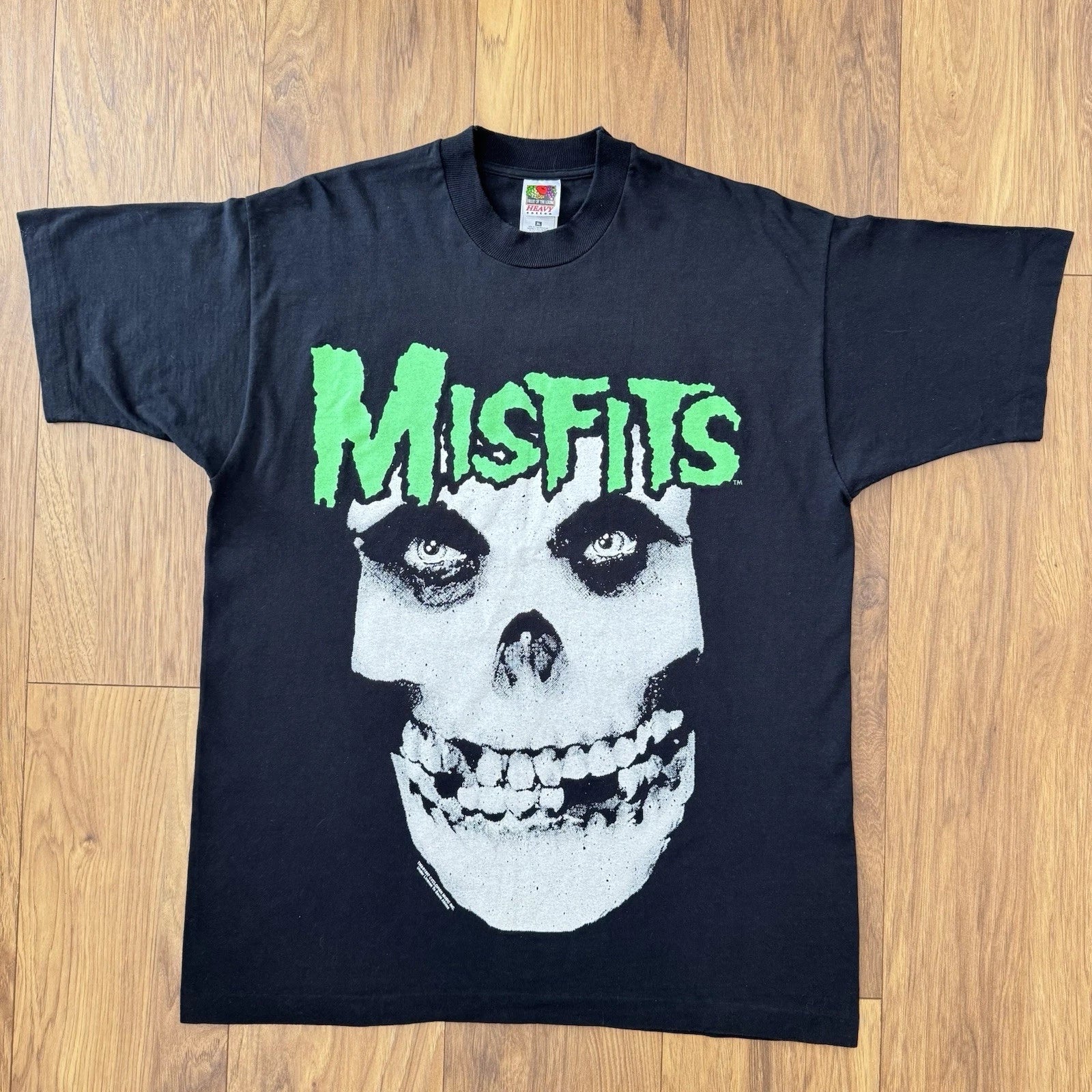 Vintage 1997 Misfits American Psycho Tour Band Tshirt XL RARE 90s Punk Rock Unisex T-shirt, Sweatshirt, Hoodie, Long Sleeve Tee - T-Shirt, Sweatshirt, Hoodie