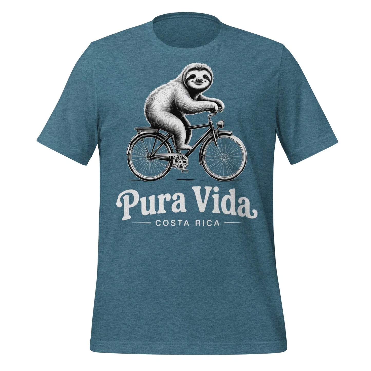 Pura Vida Costa Rica Sloth T-Shirt Funny Chill Unisex Travel Nature Tee Unisex T-shirt, Sweatshirt, Hoodie, Long Sleeve Tee - T-Shirt, Sweatshirt, Hoodie