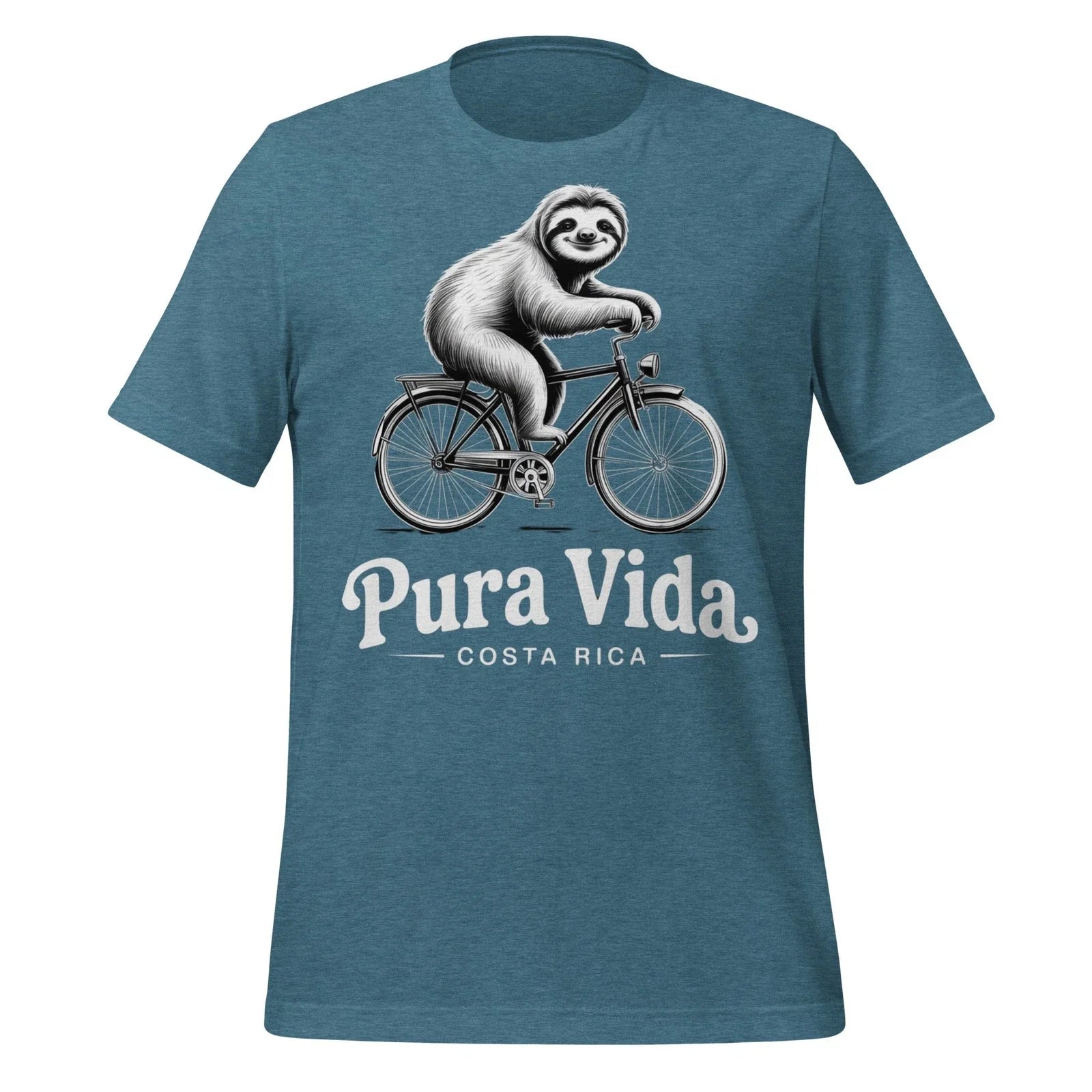 Pura Vida Costa Rica Sloth T-Shirt Funny Chill Unisex Travel Nature Tee Unisex T-shirt, Sweatshirt, Hoodie, Long Sleeve Tee - T-Shirt, Sweatshirt, Hoodie