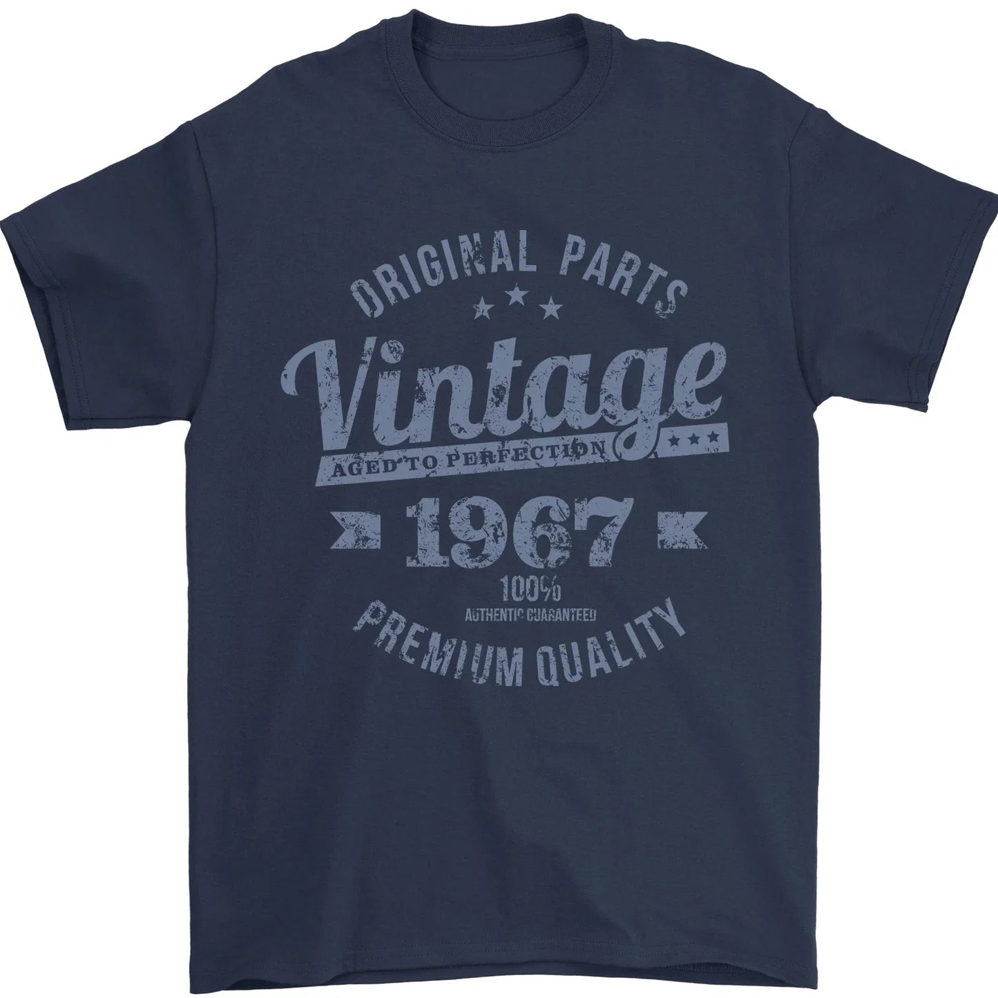 Vintage Year 59th Birthday 1967 Mens T-Shirt 100% Cotton Unisex T-shirt, Sweatshirt, Hoodie, Long Sleeve Tee - T-Shirt, Sweatshirt, Hoodie