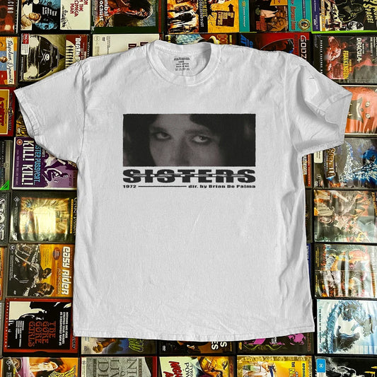 1972 Sisters Brian De Palma Vintage Horror Movie T Shirt S-5XL Unisex T-shirt, Sweatshirt, Hoodie, Long Sleeve Tee - T-Shirt, Sweatshirt, Hoodie
