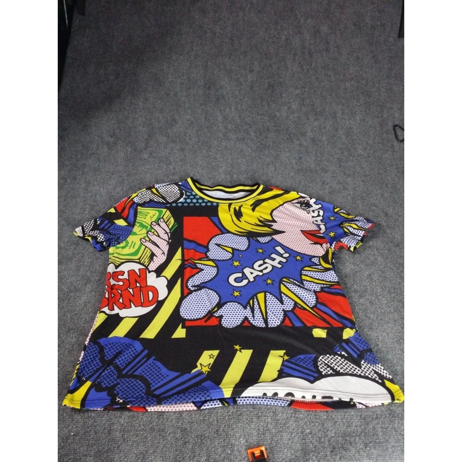 New Reason Clothing T Shirt Mens XL Comic Book Pop Art Cash Graphic Tee Casual Unisex T-shirt, Sweatshirt, Hoodie, Long Sleeve Tee - T-Shirt, Sweatshirt, Hoodie
