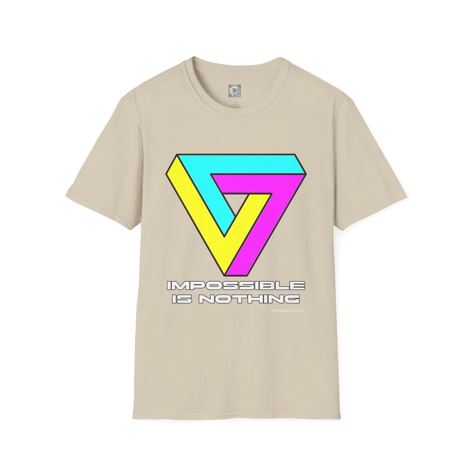 Impossible is Nothing, Retrograde Apparel Tee, Trendy Graphic Tee, Inspirational Unisex T-shirt, Sweatshirt, Hoodie, Long Sleeve Tee - T-Shirt, Sweatshirt, Hoodie