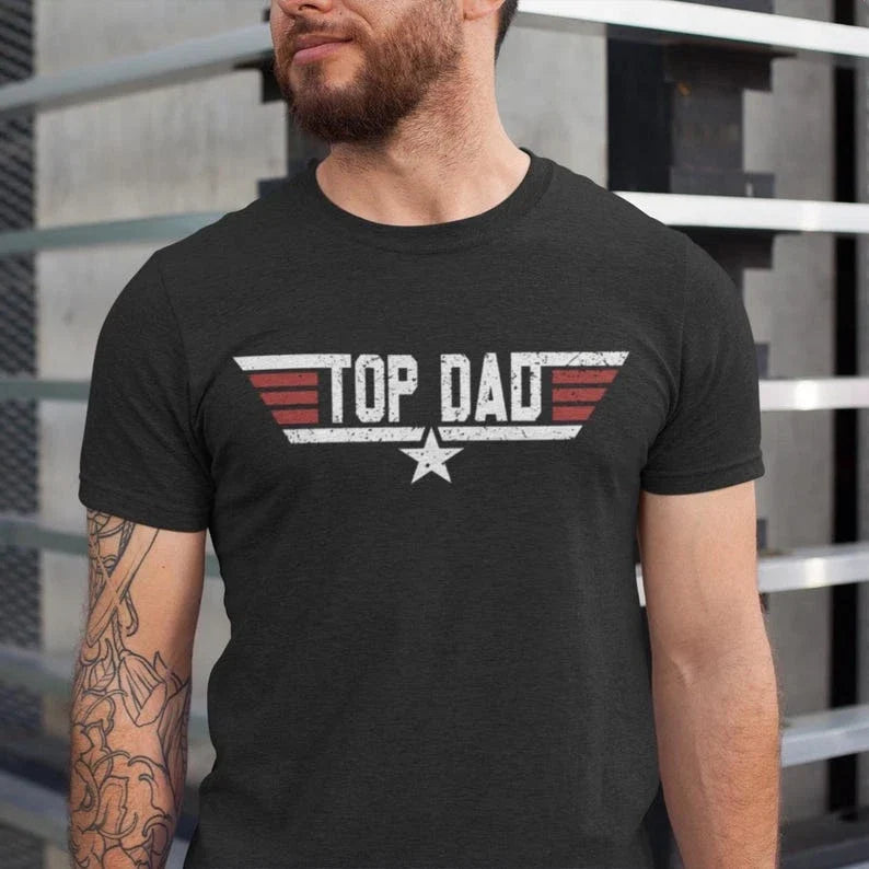 Top Dad T-Shirt, Funny Movie Graphic tee, Christmas gift from daughter, dad gift Unisex T-shirt, Sweatshirt, Hoodie, Long Sleeve Tee - T-Shirt, Sweatshirt, Hoodie