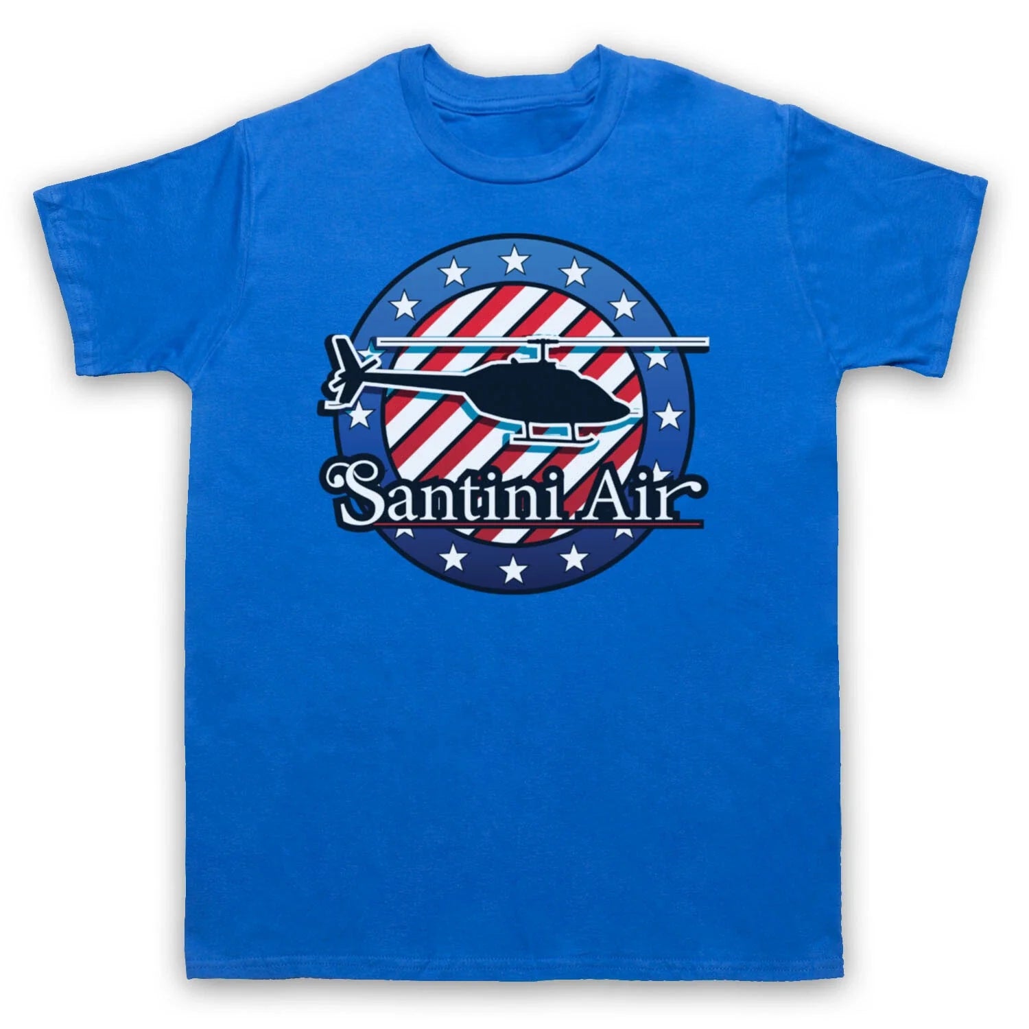 80'S TV SHOW AIRWOLF SANTINI AIR UNOFFICIAL LOGO RETRO MENS & WOMENS T-SHIRT Unisex T-shirt, Sweatshirt, Hoodie, Long Sleeve Tee - T-Shirt, Sweatshirt, Hoodie