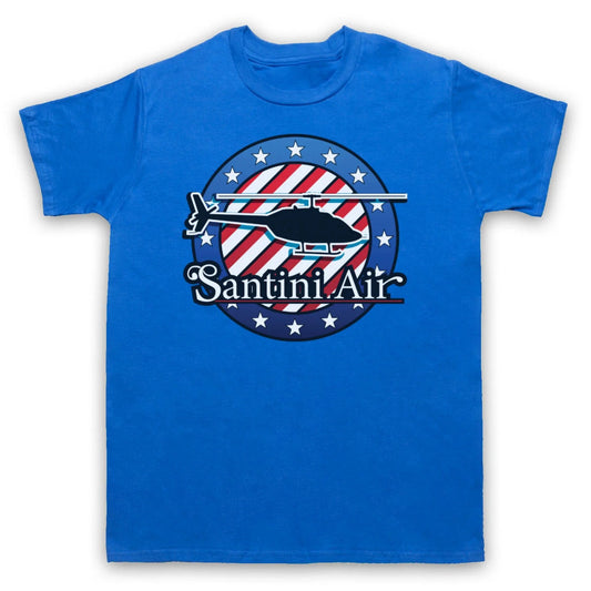 80'S TV SHOW AIRWOLF SANTINI AIR UNOFFICIAL LOGO RETRO MENS & WOMENS T-SHIRT Unisex T-shirt, Sweatshirt, Hoodie, Long Sleeve Tee - T-Shirt, Sweatshirt, Hoodie