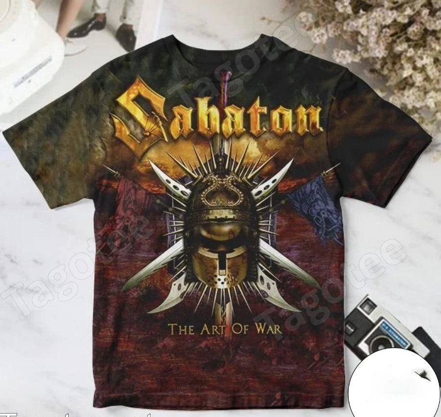 Rare Sabaton Band The Art Of War Album T-shirt S to 5XL 2F2018 Unisex T-shirt, Sweatshirt, Hoodie, Long Sleeve Tee - T-Shirt, Sweatshirt, Hoodie