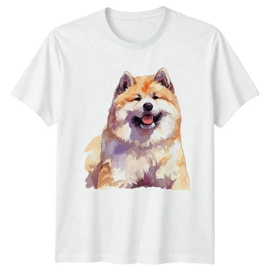Akita T-Shirt Dog Lover Pet Portrait Gift For Him And Her Unisex T-shirt, Sweatshirt, Hoodie, Long Sleeve Tee - T-Shirt, Sweatshirt, Hoodie