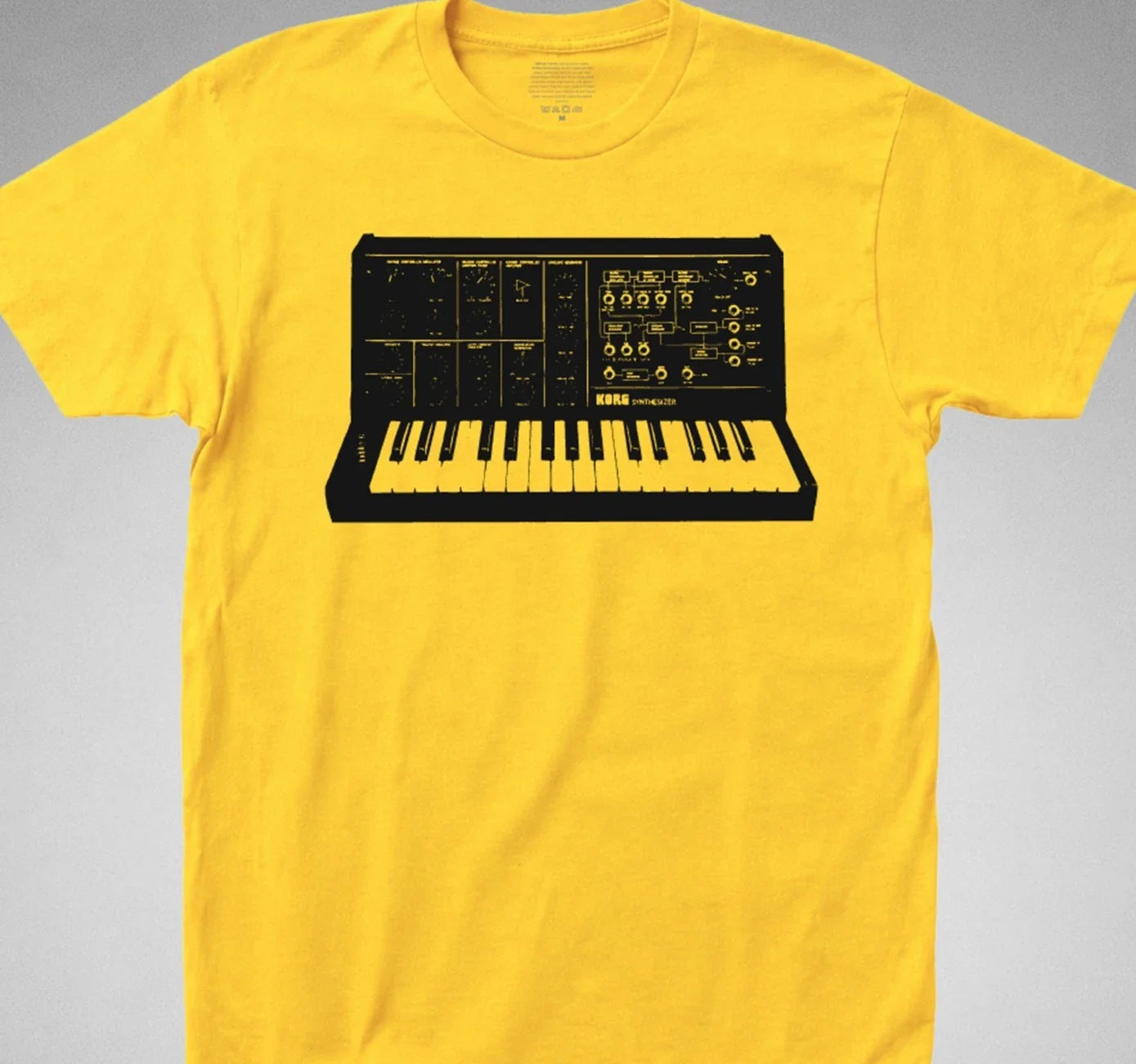 KORG MS-10 Synthesizer T SHIRT analog moog modular arp 80s synth keyboard piano Unisex T-shirt, Sweatshirt, Hoodie, Long Sleeve Tee - T-Shirt, Sweatshirt, Hoodie