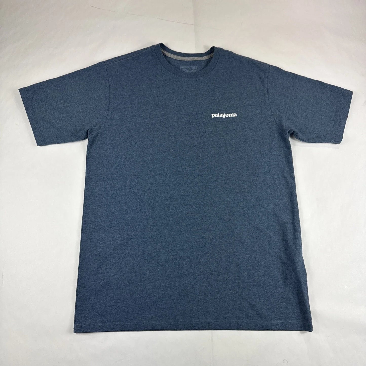 Patagonia Responsibili-Tee Mens S Blue Short Sleeve Crewneck Fair Trade Outdoors Unisex T-shirt, Sweatshirt, Hoodie, Long Sleeve Tee - T-Shirt, Sweatshirt, Hoodie
