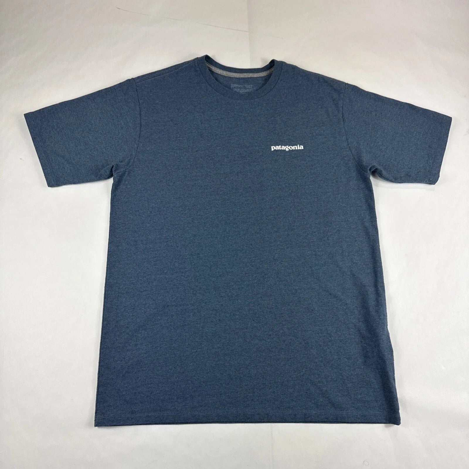 Patagonia Responsibili-Tee Mens S Blue Short Sleeve Crewneck Fair Trade Outdoors Unisex T-shirt, Sweatshirt, Hoodie, Long Sleeve Tee - T-Shirt, Sweatshirt, Hoodie