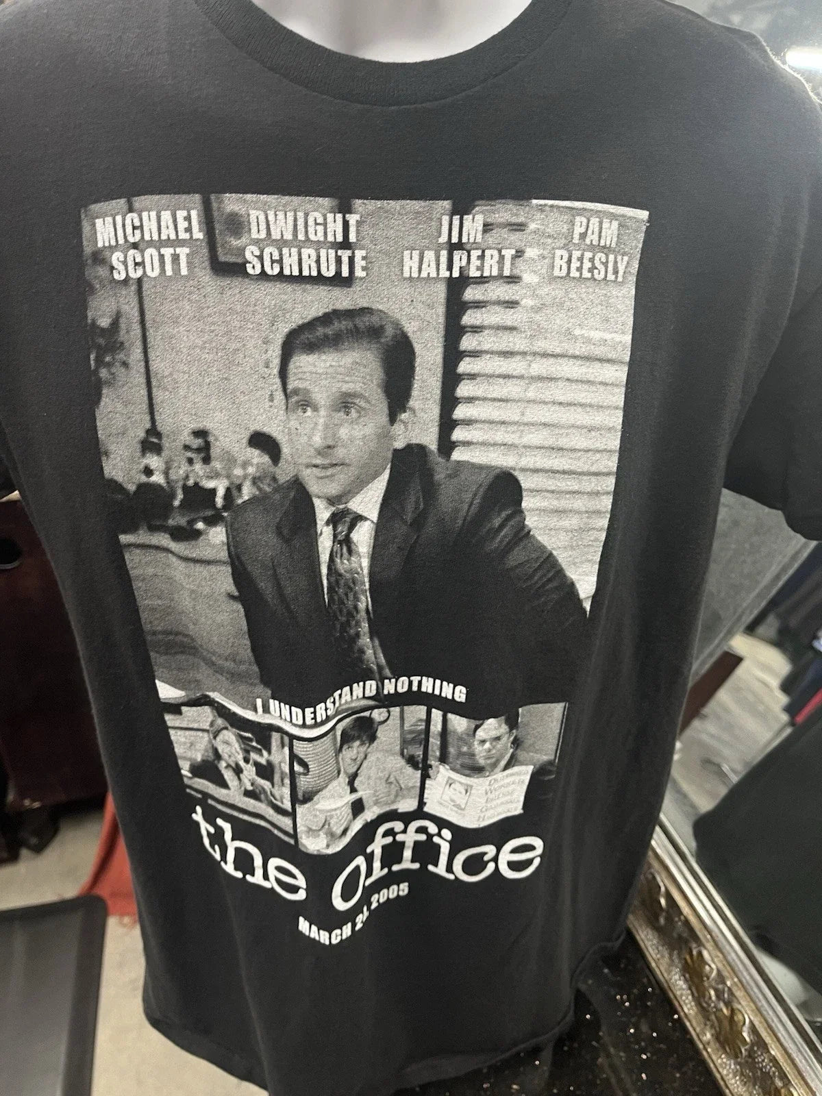 The Office Premier Day T Shirt  March 24 2005 Black Size Medium Unisex T-shirt, Sweatshirt, Hoodie, Long Sleeve Tee - T-Shirt, Sweatshirt, Hoodie