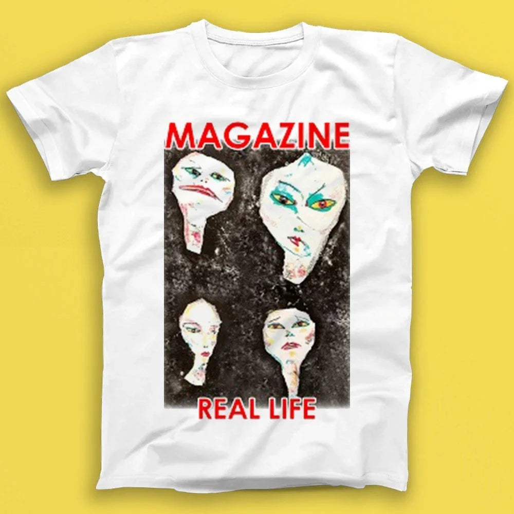 Magazine Real Life Rank Punk Rock Music Gift Tshirt T1704 Unisex T-shirt, Sweatshirt, Hoodie, Long Sleeve Tee - T-Shirt, Sweatshirt, Hoodie