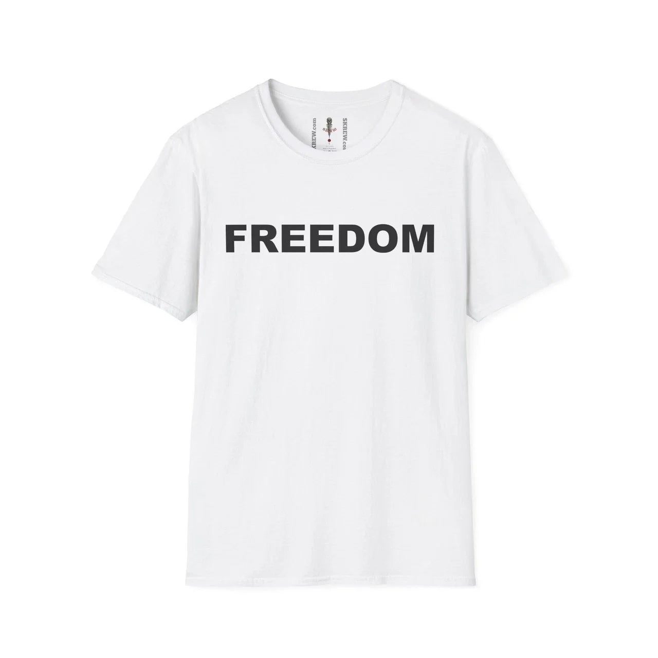 FREEDOM TShirt  In Honor of Charlie Kirk Minimalist Bold Text Tee for Unisex T-shirt, Sweatshirt, Hoodie, Long Sleeve Tee - T-Shirt, Sweatshirt, Hoodie