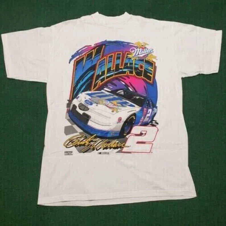 Vintage Rusty Wallace Nascar T Shirt, Nascar Shirt, Rusty Wallace Shirt 90s NASC Unisex T-shirt, Sweatshirt, Hoodie, Long Sleeve Tee - T-Shirt, Sweatshirt, Hoodie