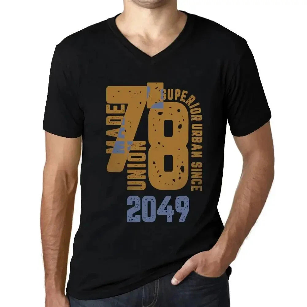 Men's Graphic T-Shirt V Neck Superior Urban Style Since 2049 Eco-Friendly Unisex T-shirt, Sweatshirt, Hoodie, Long Sleeve Tee - T-Shirt, Sweatshirt, Hoodie