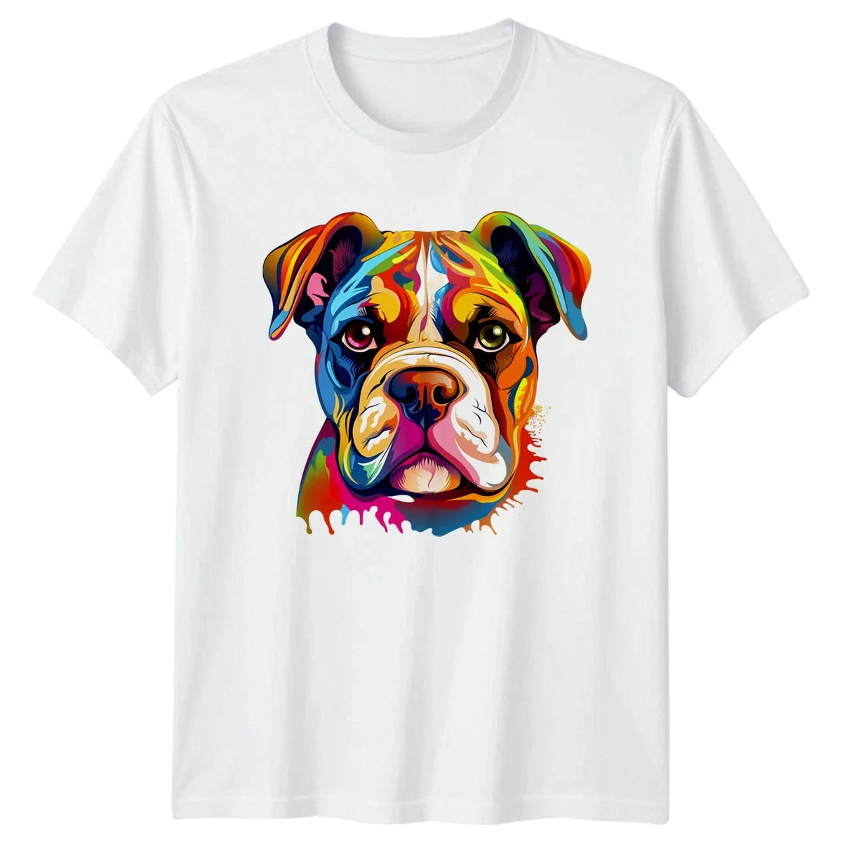 Colorful Boxer Dog T-Shirt Pet Lover Gift For Him And Her Unisex T-shirt, Sweatshirt, Hoodie, Long Sleeve Tee - T-Shirt, Sweatshirt, Hoodie