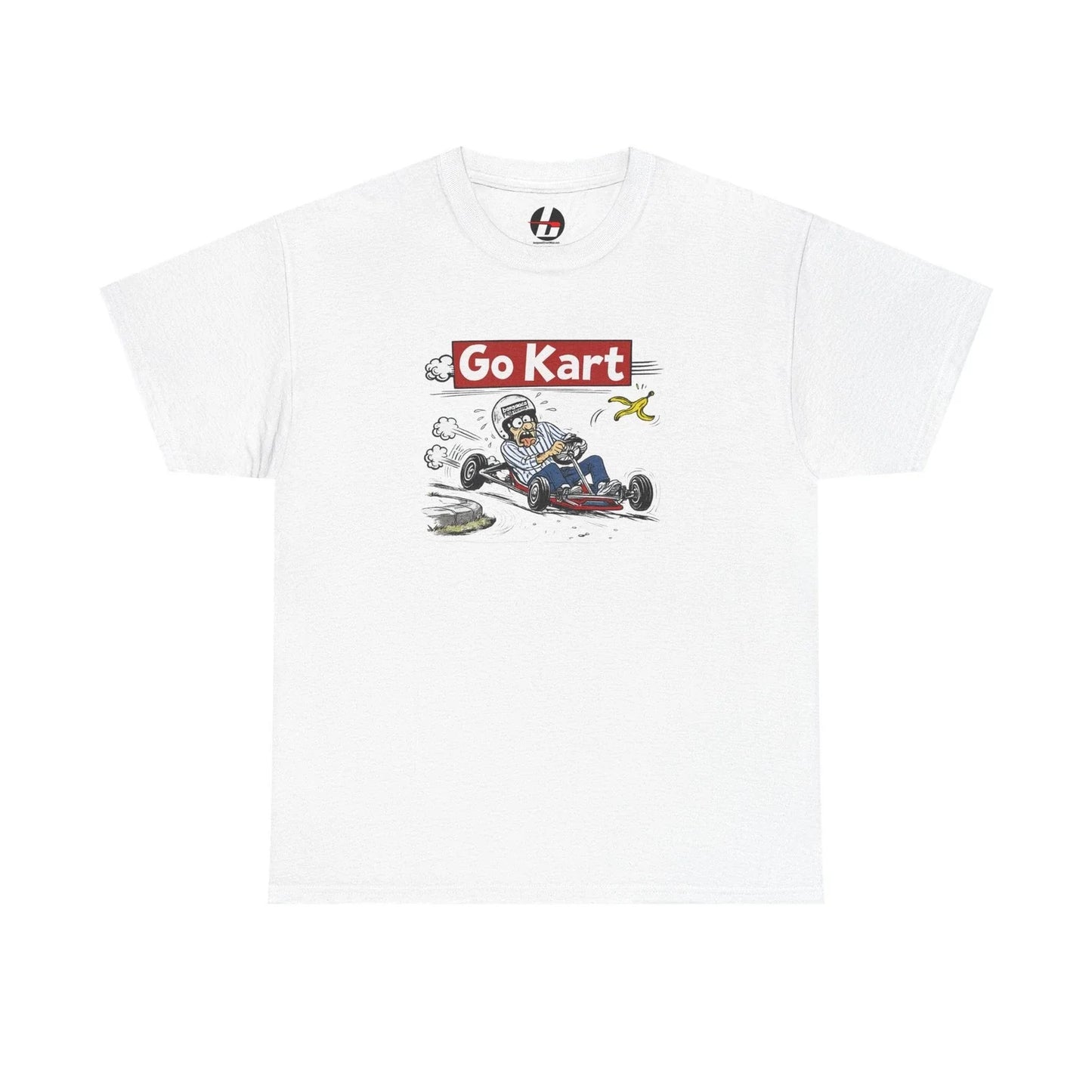 Vintage Go Kart Racing Graphic T-Shirt | Funny Cartoon Kart Driver tee Unisex T-shirt, Sweatshirt, Hoodie, Long Sleeve Tee - T-Shirt, Sweatshirt, Hoodie