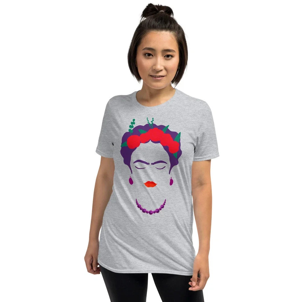 Frida Kahlo Abstract Surreal Short-Sleeve Unisex T-Shirt Unisex T-shirt, Sweatshirt, Hoodie, Long Sleeve Tee - T-Shirt, Sweatshirt, Hoodie