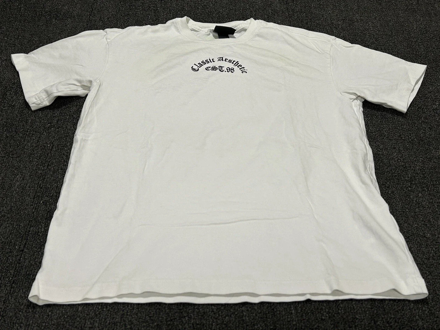H&M Aesthetic NYC T-Shirt Divided Mens Small White Cotton Short Sleeve Unisex T-shirt, Sweatshirt, Hoodie, Long Sleeve Tee - T-Shirt, Sweatshirt, Hoodie