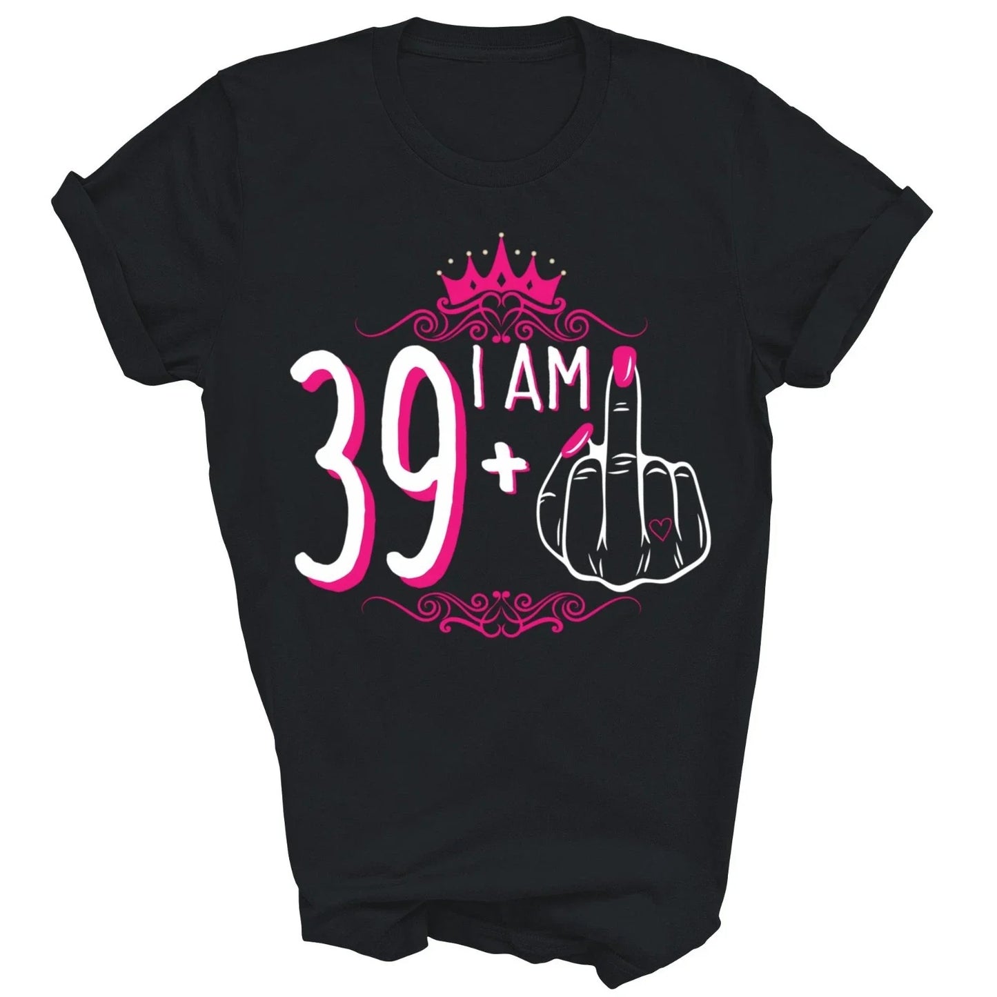 I Am 39 Plus 1 39th Birthday Years Old Unisex Shirt Gift T-Shirt Unisex T-shirt, Sweatshirt, Hoodie, Long Sleeve Tee - T-Shirt, Sweatshirt, Hoodie