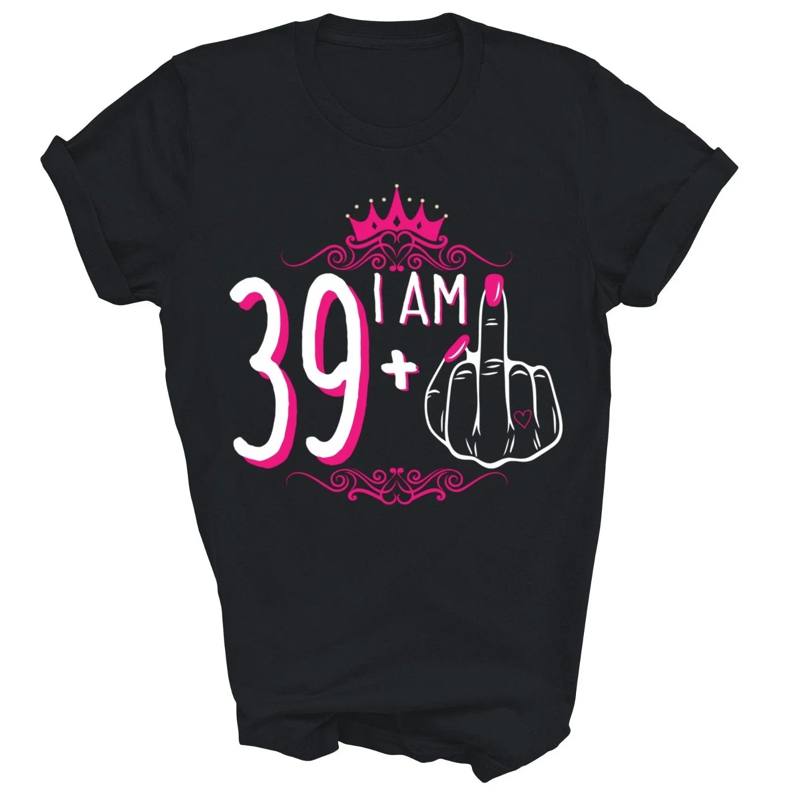 I Am 39 Plus 1 39th Birthday Years Old Unisex Shirt Gift T-Shirt Unisex T-shirt, Sweatshirt, Hoodie, Long Sleeve Tee - T-Shirt, Sweatshirt, Hoodie