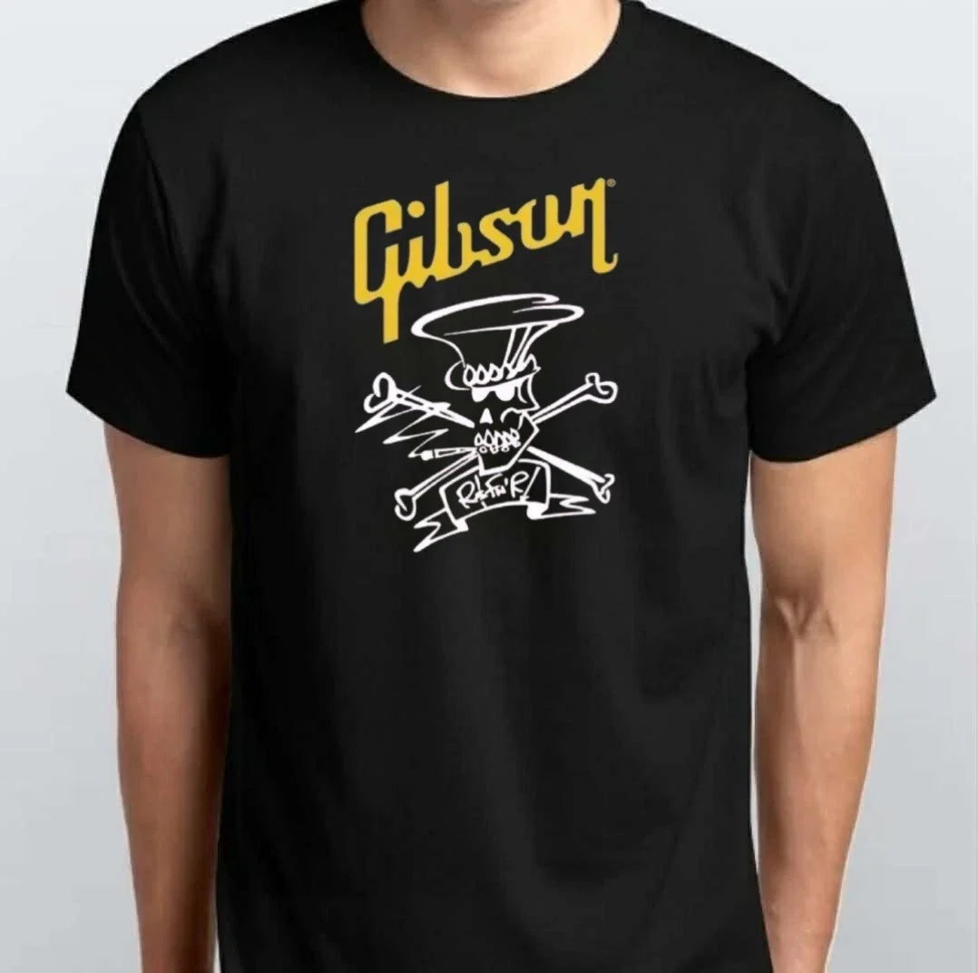 Gibson Les Paul Unisex T-SHIRT S M L XL XXL 3 4 XL Black Unisex T-shirt, Sweatshirt, Hoodie, Long Sleeve Tee - T-Shirt, Sweatshirt, Hoodie