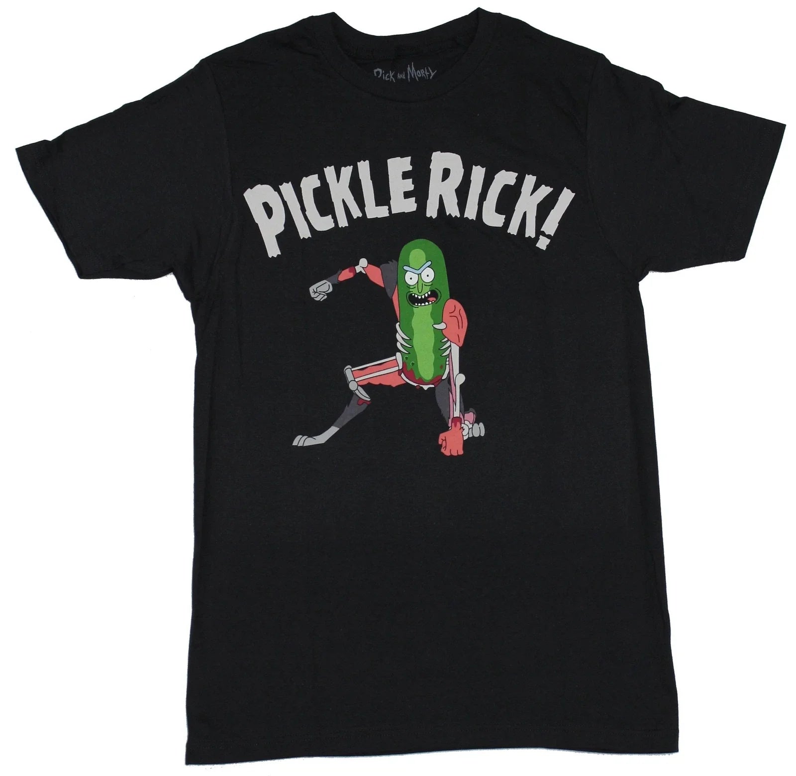 Pickle Rick Adult New T-Shirt - Pickle Rick Exo Skeleton Ready to Fight Unisex T-shirt, Sweatshirt, Hoodie, Long Sleeve Tee - T-Shirt, Sweatshirt, Hoodie