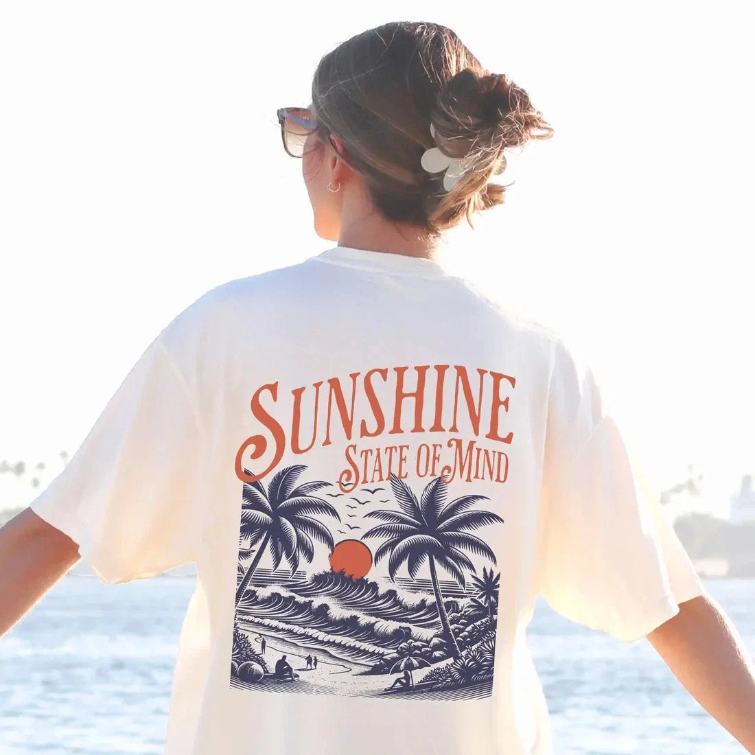 Sunshine Shirt, Coastal Tshirt, Trendy Girls Shirt, Summertime Shirt, Unisex T-shirt, Sweatshirt, Hoodie, Long Sleeve Tee - T-Shirt, Sweatshirt, Hoodie