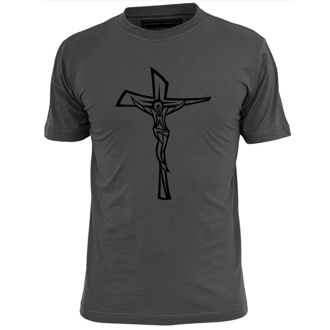 Mens Crucifix v2 T Shirt Religion Christianity Jesus Faith Belief God Unisex T-shirt, Sweatshirt, Hoodie, Long Sleeve Tee - T-Shirt, Sweatshirt, Hoodie