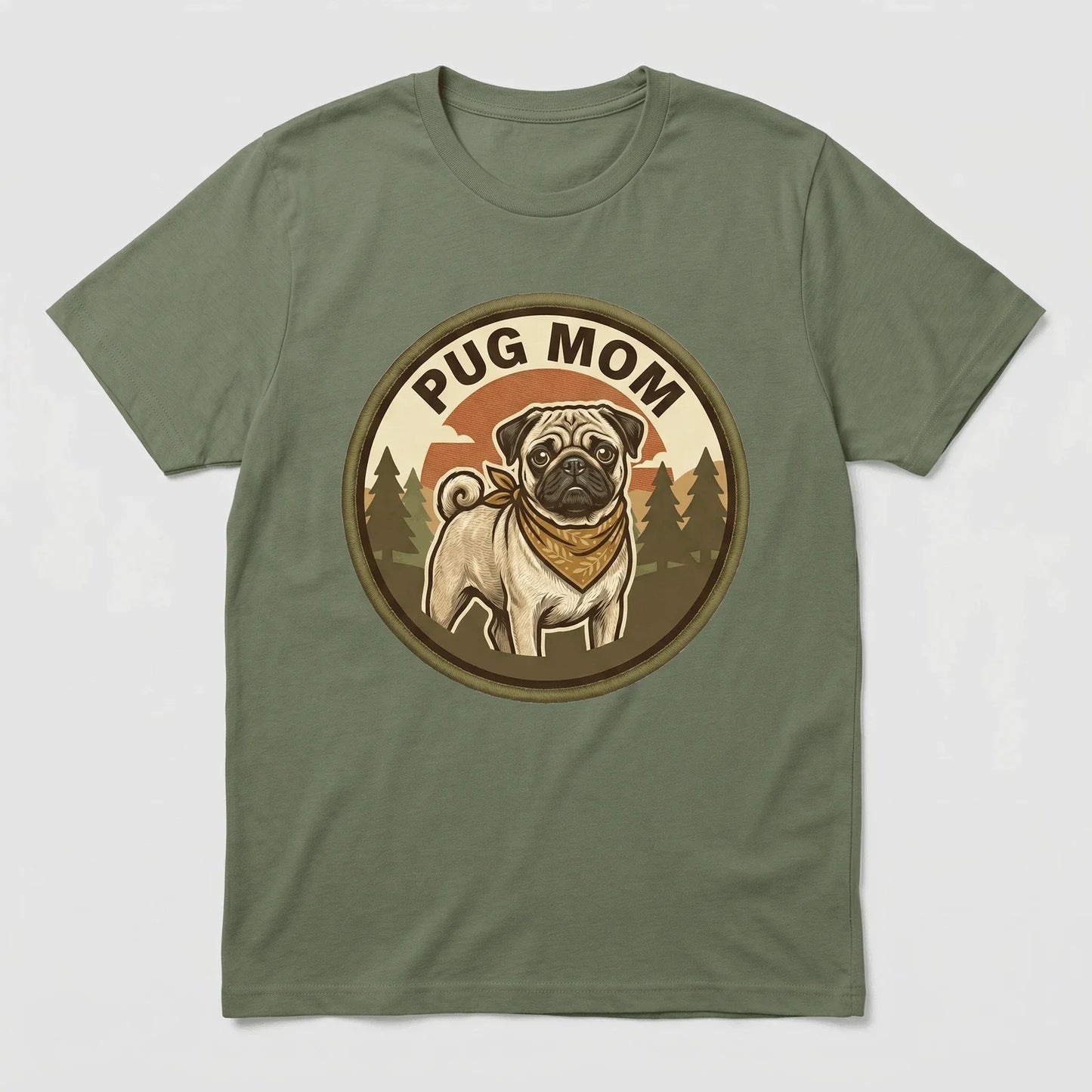 Pug Mom T-Shirt Dog Mom Owner Gift Women Graphic Tee Mothers Day Vintage Cute Unisex T-shirt, Sweatshirt, Hoodie, Long Sleeve Tee - T-Shirt, Sweatshirt, Hoodie