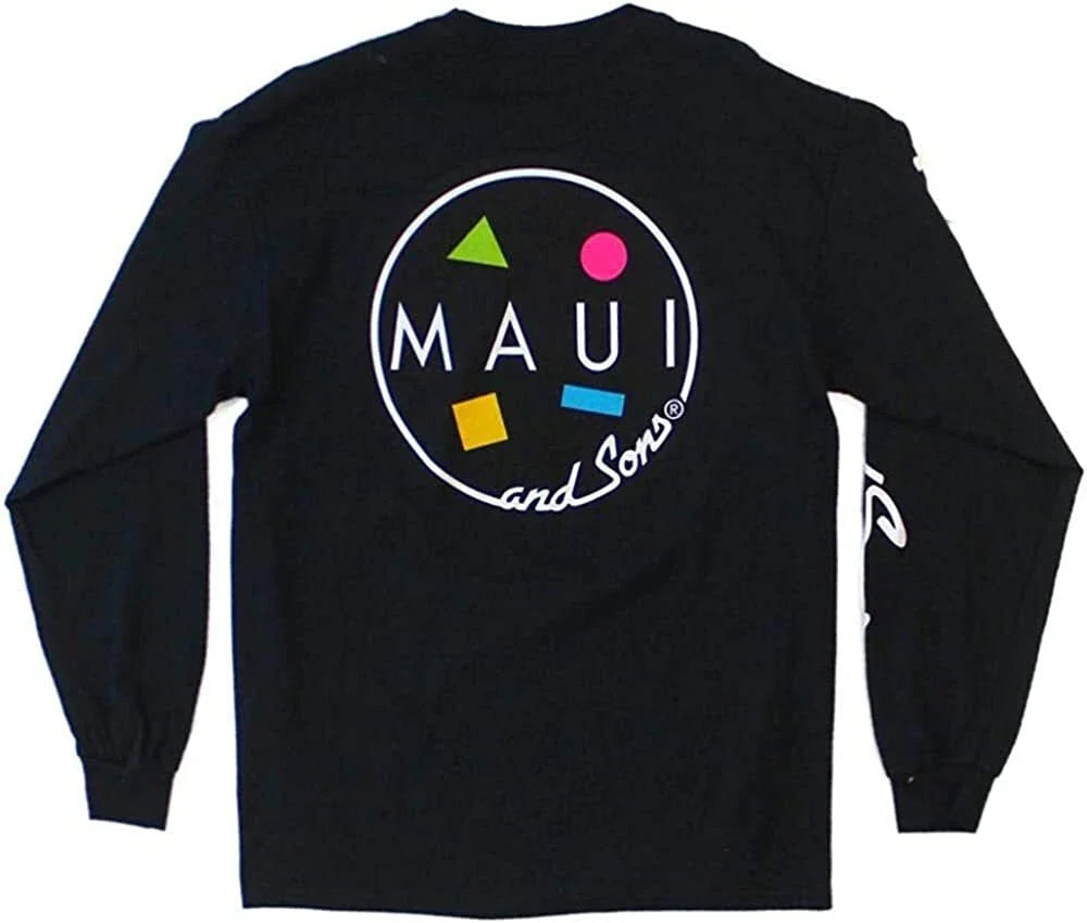 Maui and Sons Cookie Long Sleeve T-shirt - Brand New - 80s Style Unisex T-shirt, Sweatshirt, Hoodie, Long Sleeve Tee - T-Shirt, Sweatshirt, Hoodie