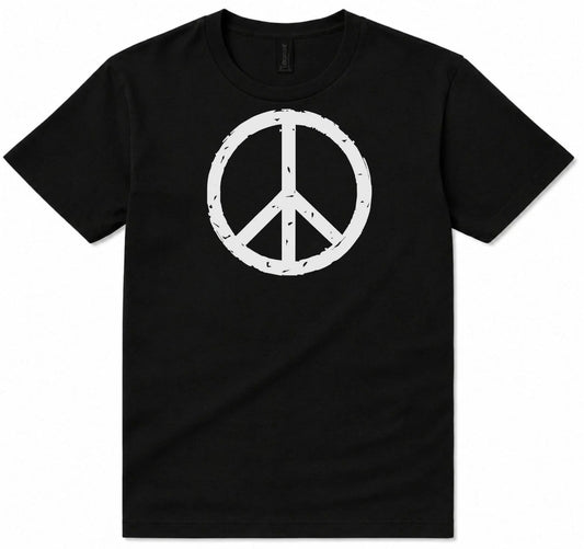 Ban The Bomb Peace Symbol T Shirt CND Anti War Protest Graphic Tee Distressed Unisex T-shirt, Sweatshirt, Hoodie, Long Sleeve Tee - T-Shirt, Sweatshirt, Hoodie